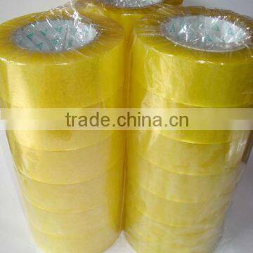 yellowish opp packing tape self adhesive