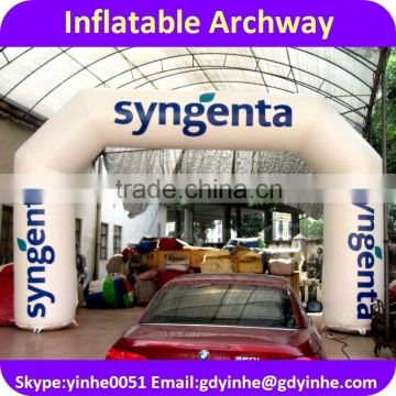 2016 new design PVC Continous Inflatable Archway, Cheap Inflatable Archway