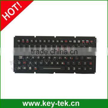 Portable Flexible Skinny Silicone Rubber PC Keyboard with backlight optional