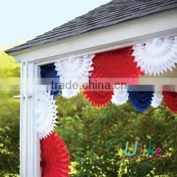 tissue western wedding decorations