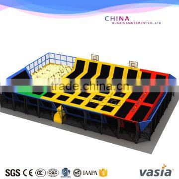 hot selling cheap children indoor playground equipment with trampoline for sale