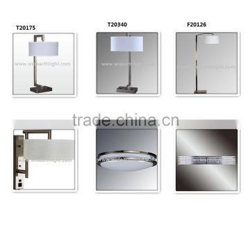 UL Listed USA Best Selling Hotel Light With Electrical Power Outlets And USB Port H30312