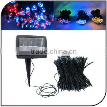 Solar pannel 2V 450mAh outdoor decor 200 leds christmas party light Waterproof led copper string light