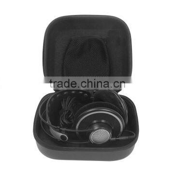 earpods clamshell PU leather EVA headphone protective case