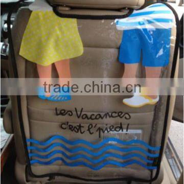 Thicken PVC Auto Car Back Seat Protector For Kids Travel