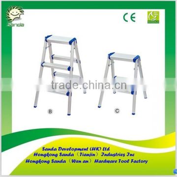 YD-03076B aluminum step ladder dais