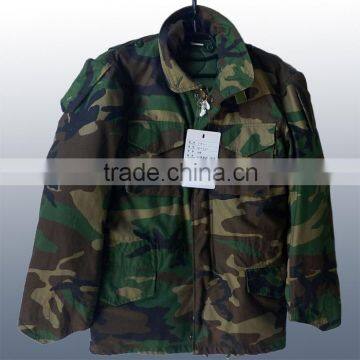 Wholesale hot sale man woodland military field m65 jacket