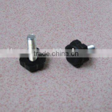 M6 Furniture plastic adjustable leg,thumb screw