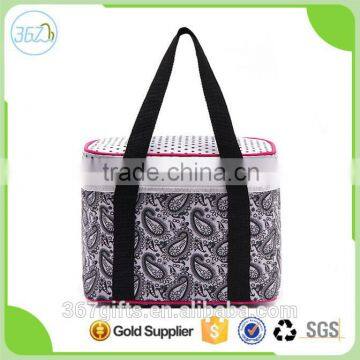 Beautiful Cotton Picnic Eco-friendly Insulated Cooler Bag