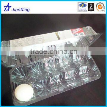 clear blister plastic egg tray packaging box, wholesale egg cartons for sale