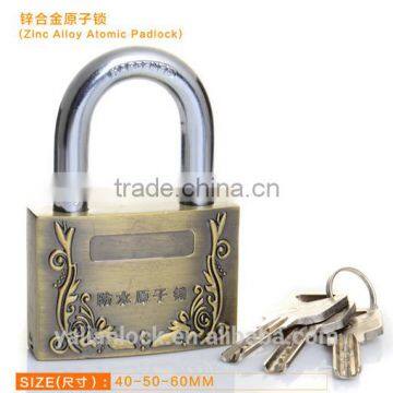 Yalian Brand Multifunctional Factory Direct Sale Zinc Alloy Padlock With Atomic Key