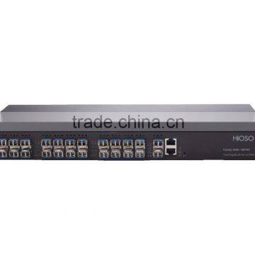 10/100/1000Mbps 24FE SFP+2GE SFP Uplink Optical Ethernet 24 Port Fiber Switch                        
                                                Quality Choice