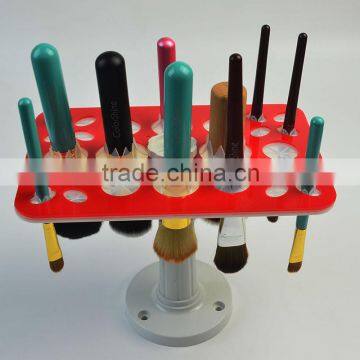 Multifunction Makeup brush drying rack holder acrylic ABS plastic dry brush holder