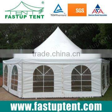 8m Diameter Polygon and Pagoda Tent, Hexagon Pagoda Tent