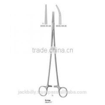 28 cm Bridge Surgical Forceps