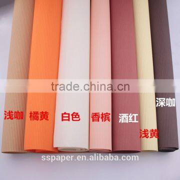 2016 Hotsale Plain Color Kraft Paper Have Many Colors Custom Flower Wrapping Paper