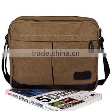 Men's Canvas Shoulder Bag,Handbag,Messenger Bag For Ipad,Purse