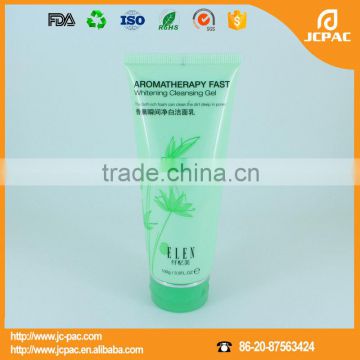 facial cleanser flip top cap pe soft tube