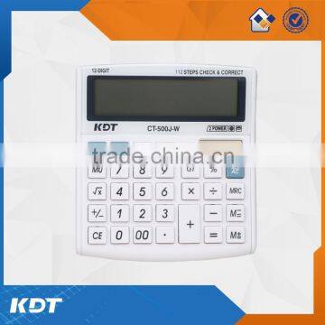 electronic big keys calculator, 112 steps check correct calculator