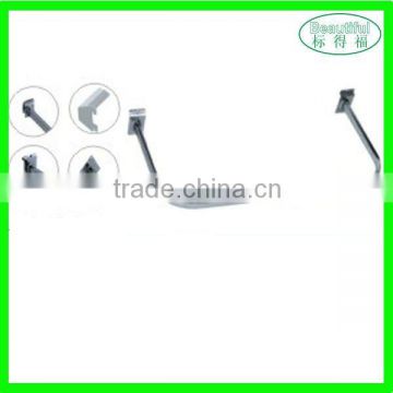 Chrome Plating Slatwall u shaped brackets