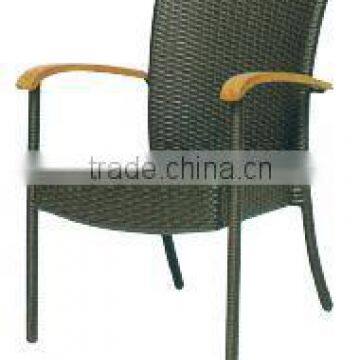 Commercial Use Humanization Armrest Rattan Wicker Office Chairs YC116 photo-5