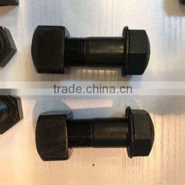 excavator and bulldozer track bolt M24X1.5X75