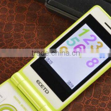 163-Flip Cellphone Elderly Phone Lady Woman Use Flip Mobile Phone Dual Sim With Flash Lighting For Alarming photo-5