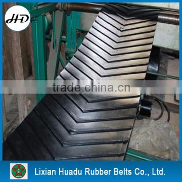 Chevron V shaped agriculturer used conveyor belt conveying grain