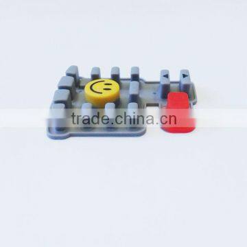 professional Silicone keypad for TV remote controller