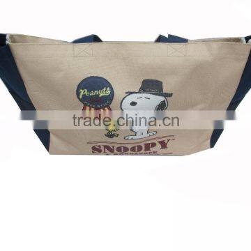 Wholesale Cartoon Snoopy Tote Bag,cheap Lovely Handbag/totebag;Hot Sale Popular Snoopy Design Personalized Tote Bags photo-5