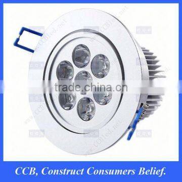 7x2w us bridgelux led downlight