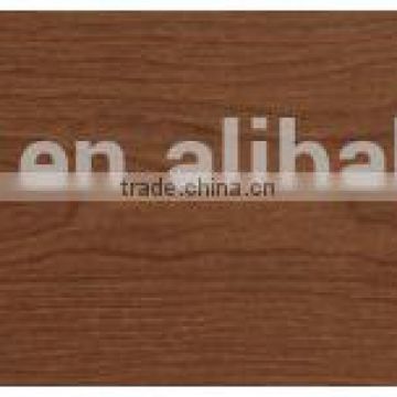 Green flooring product: high-end vinyl interlocking floor of wood pattern, strong abrasion resistance