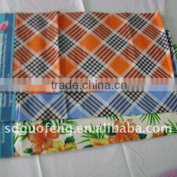 cotton plain printed fabric