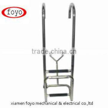 SS Under Platform Telescoping Ladder w/marine hardware/ss ladder