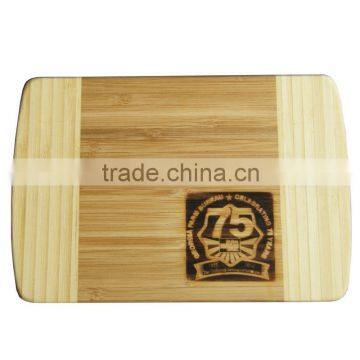 Rectangle shape wholesale Jietou eco-friendly and durable bamboo cutting meat block with laser logo