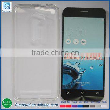 TPU Case for Asus Zenfone 2 ZE500CL Mix Colors Soft Gel Cover Case