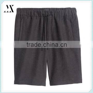 Top Quality Men's Pull on Shorts Breathable Wide Elastics Boys Shorts Knee-length Shorts