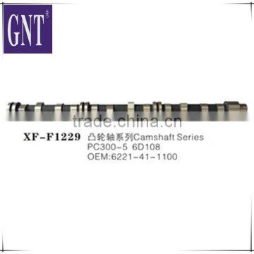 excavator engine camshaft for PC300-5 6D108