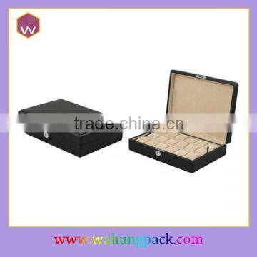 jewelry box for watches with pillow, single watch display box