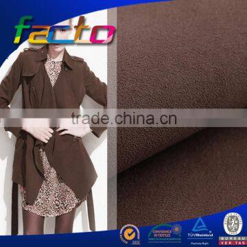 microfiber suede leather women suede jacket fabric