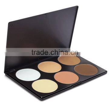 Make up 6 Color Wholesale Contour Face Powder Palette