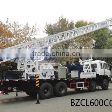 Best quality lower cost Truck mounted water well drilling rig 600 meters