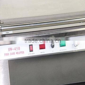 Fruit,Meat,Vegetable Hand Wrapping Machine Semi-automatic Hand Wrapper