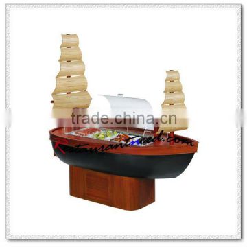 C246 Luxury Barque Fancooling Buffet Equipment Salad Bar