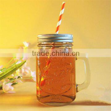 Mason Jars with Lid and handle