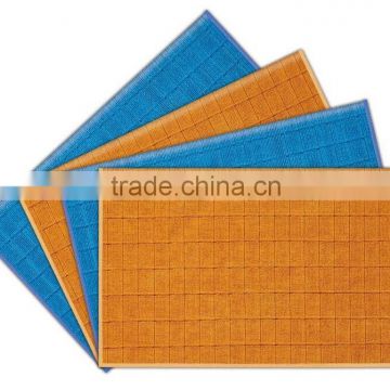 Best selling cleaning microfiber checked cloth for kitchen and restaurant Microfiber check cloth