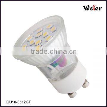 220-240V AC Led GU10 Mini Light 2W 2835 12SMD