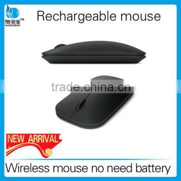 Ultra slim 2.4g rechargeable advanced wireless optical mouse for computer