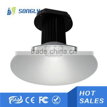 SAA DLC listed best quality led high bay light, ip65 5 year warranty led industrial lighting