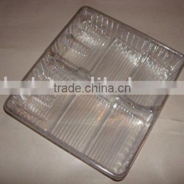 PVC rigid blister plastic food packaging box